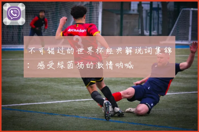 不可错过的世界杯经典解说词集锦:感受绿茵场的激情呐喊